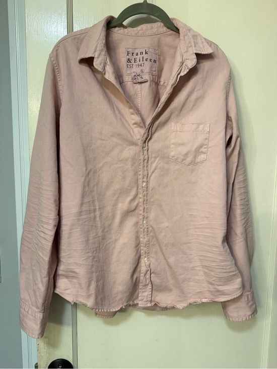 Frank & Eileen Tops - Frank & Eileen Pale Blush Button-Down Shirt